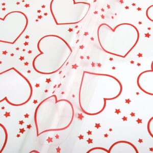 Bobine Trasparenti Love Rosso